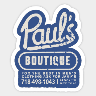 beastie paul boutique Sticker